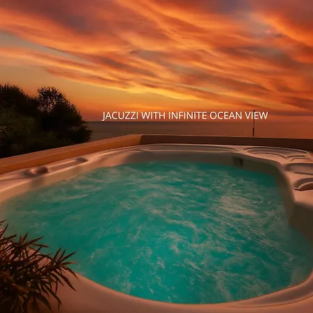 Seaside Jacuzzi Pool Free Surf Retreat Casa de Férias *